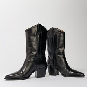 Maje Leather Boots